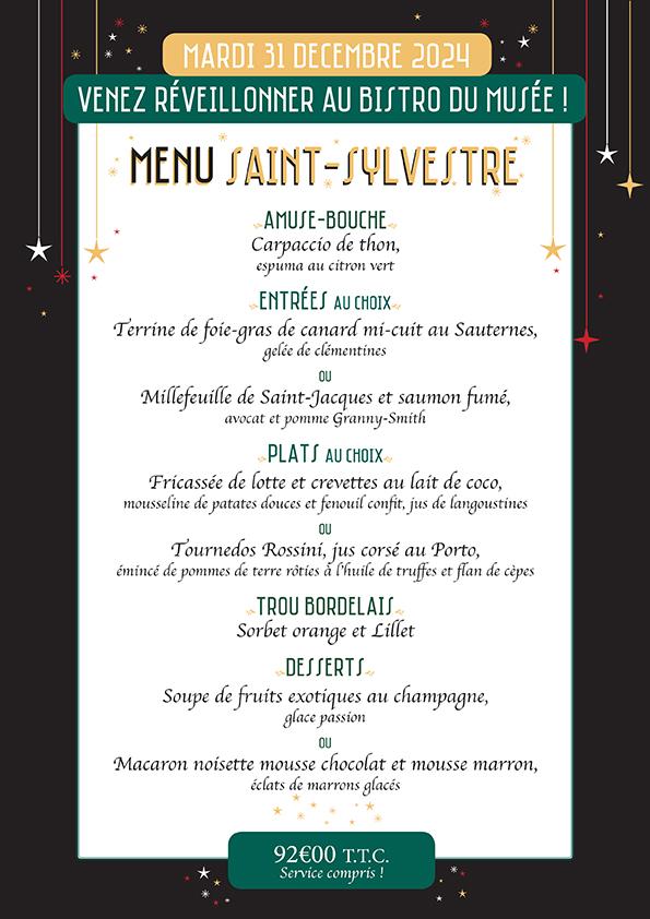 Le Bistro du Musée - Menu Image 1
