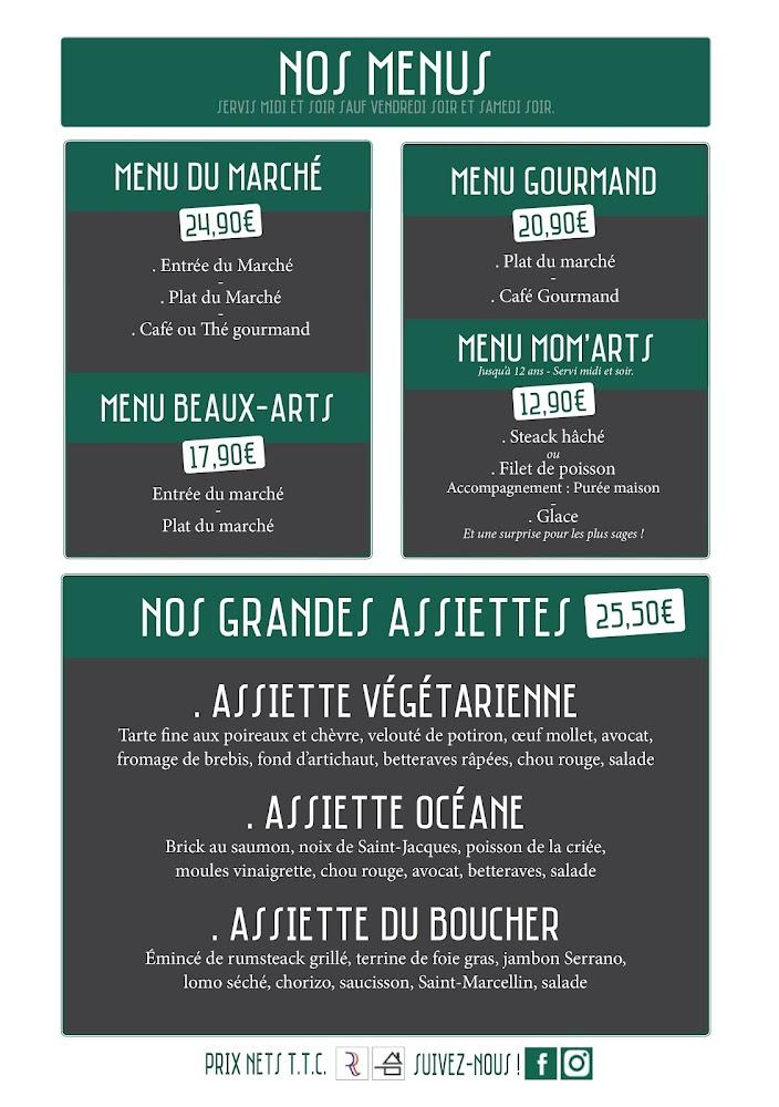 Le Bistro du Musée - Menu Image 2